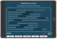 Interactive activity to help students speak up at school