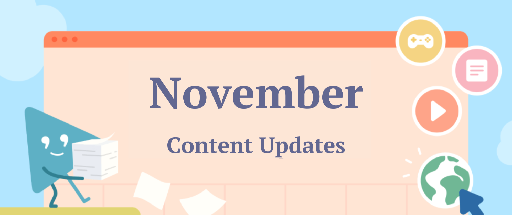November Content Update 2022
